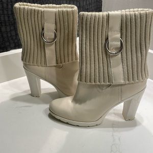 "GUESS" Gwemalle: Leather/Man Made / Textile Upper Boots